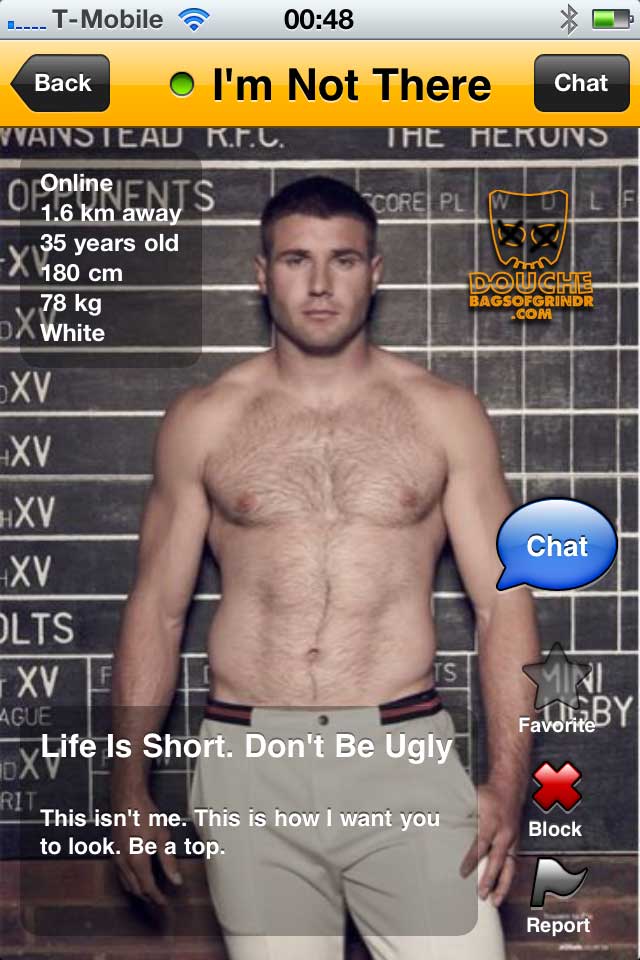 chutzpah-douche chutzpah grindr douche