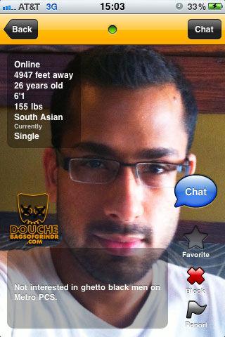 metro-pcs-hater-douche grindr douche who hates blacks and their phone carriers