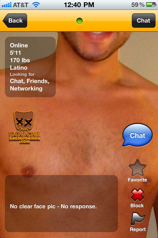 noface-douche noface grindr douche