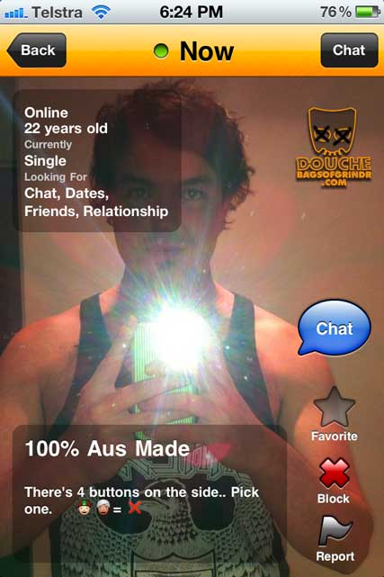 racist-emoticon-douche Clever Use of Racism in Emoticons from this Grindr Douche