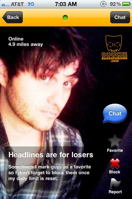 blocking-strategist-douche There is a method to his grindr douchebaggery.