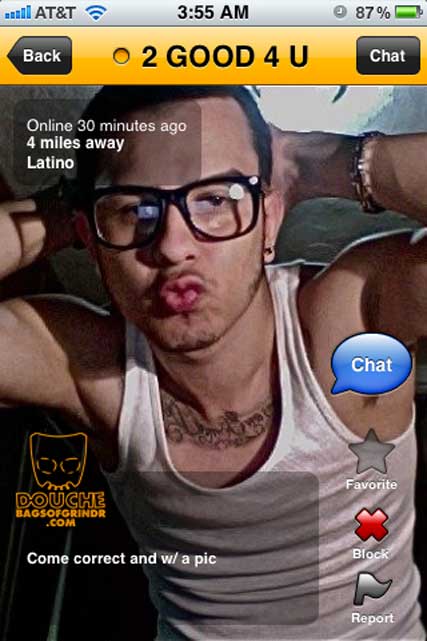 2-good-douche 2 GOOD grindr douche