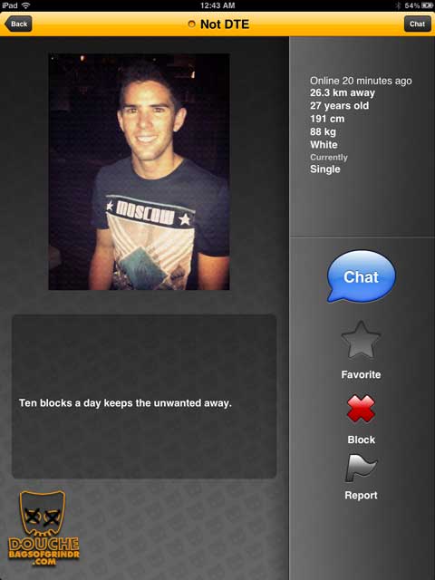 unwanting-douche Unwanting Grindr Douche
