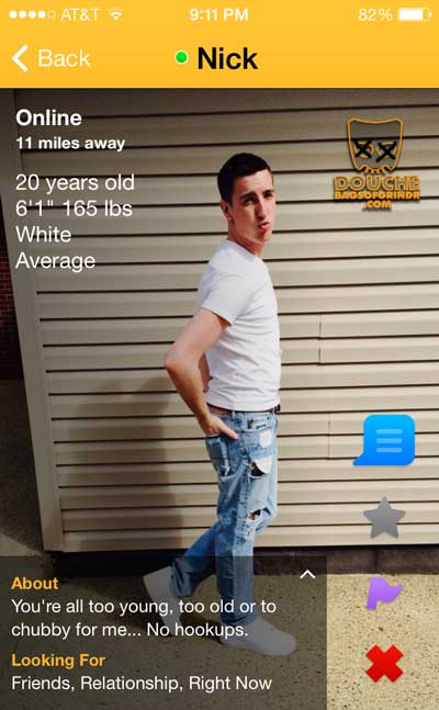 cunt faced grindr douche